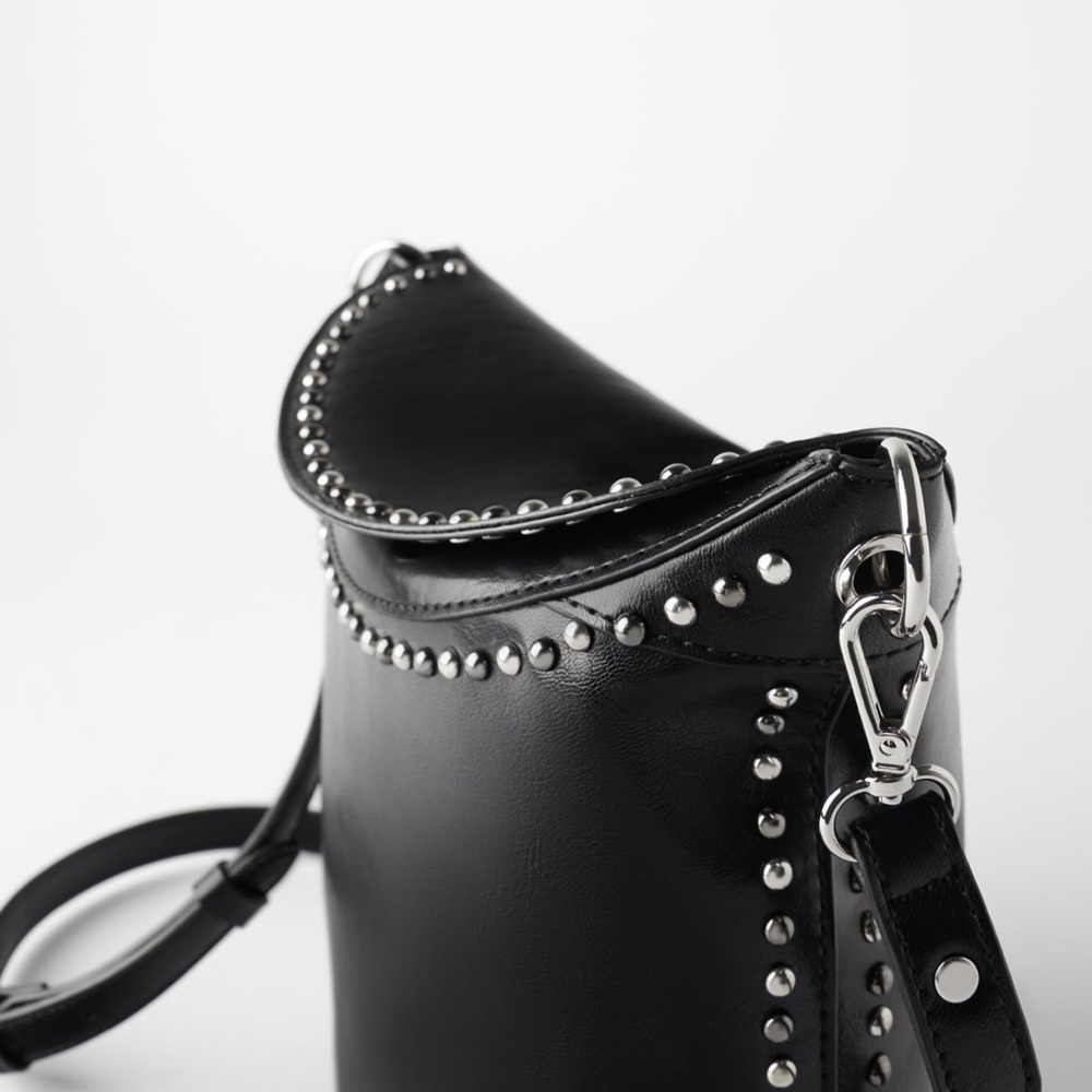 Zara rock n roll bucket bag - Picture 1 of 6